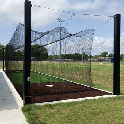 Jaypro Sports Batting Tunnel Frame - Mega Outdoor - (55 ft.) - Single | MPCTF - 55S MPCTF-55S - Play and Sync