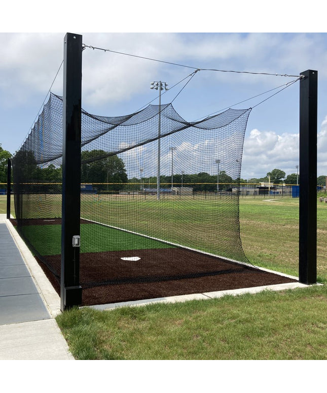 Jaypro Sports Batting Tunnel Frame - Mega Outdoor - (55 ft.) - Single | MPCTF - 55S MPCTF-55S - Play and Sync