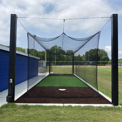 Jaypro Sports Batting Tunnel Frame - Mega Outdoor - (70 ft.) - Single | MPCTF - 70S MPCTF-70S - Play and Sync
