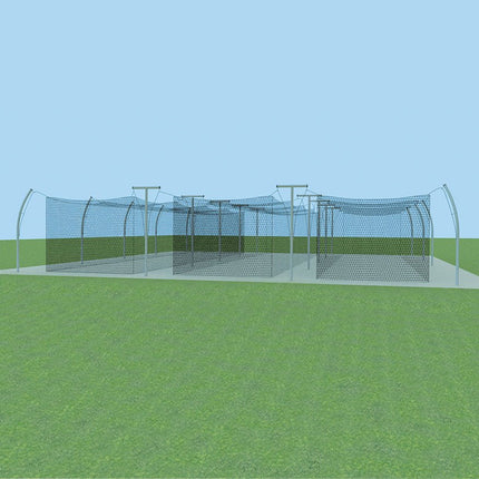 Jaypro Sports Batting Tunnel Frame - Professional Outdoor (70 ft.) - Multiple Tunnel Adaptor | PROTF - 70A PROTF-70A - Play and Sync