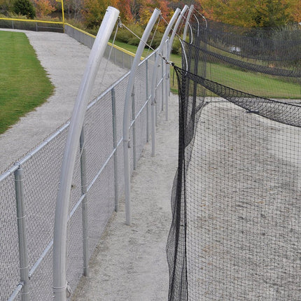 Jaypro Sports Batting Tunnel Frame - Professional Outdoor (70 ft.) - Single | PROTF - 70 PROTF-70 - Play and Sync