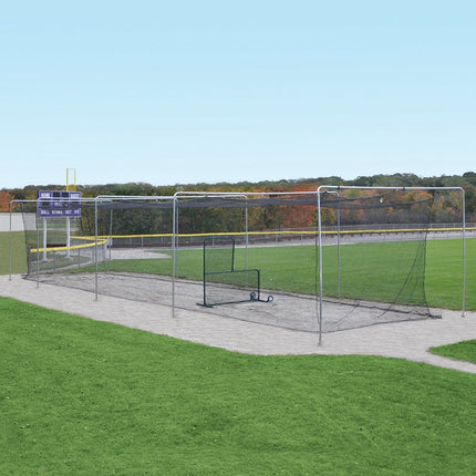 Jaypro Sports Batting Tunnel Frame - Single (55 ft.) - Semi - Permanent (Outdoor) | BBTF - 55 BBTF-55 - Play and Sync