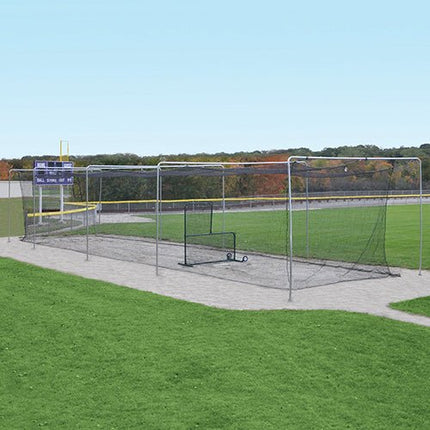 Jaypro Sports Batting Tunnel Frame - Single (70 ft.) - Surface Mounted (Outdoor) | BBTFSM - 70 BBTFSM-70 - Play and Sync
