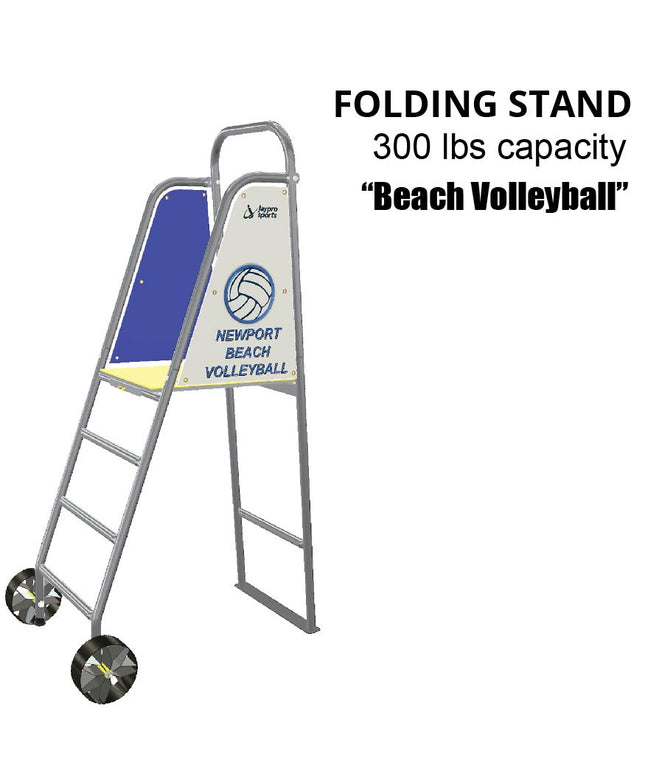 Jaypro Sports Beach Volleyball Referee Stand for the Beach Volleyball System | OBVRS - 8 OBVRS-8 - Play and Sync