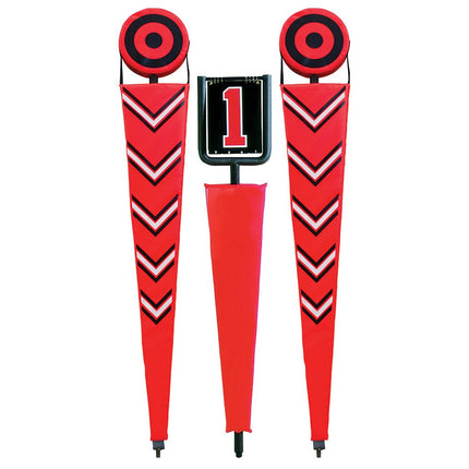 Jaypro Sports Flip Down Indicator with 8 ft. Chain Package | FBCSPKG FBCSPKG - Play and Sync