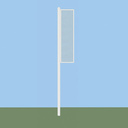 Jaypro Sports Foul Poles - 12 ft. - Softball (Collegiate) (Semi - Permanent) | SBCFP - 12 SBCFP-12 - Play and Sync