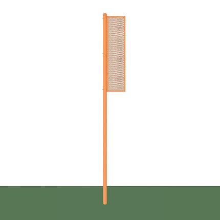 Jaypro Sports Foul Poles - 15 ft. - Softball (Collegiate) (Semi - Permanent) | SBCFP - 15 SBCFP-15 - Play and Sync