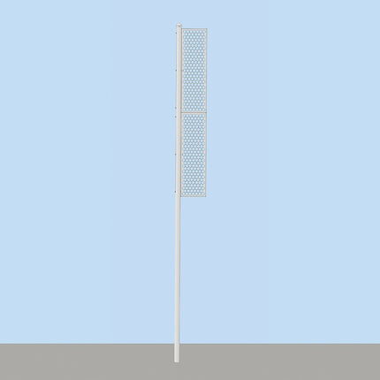 Jaypro Sports Foul Poles - 20 ft. - Softball (Professional) (Semi - Permanent) | SBFP - 200 SBFP-200 - Play and Sync