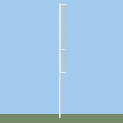 Jaypro Sports Foul Poles - 30 ft. - Softball (Collegiate) (Semi - Permanent) | SBCFP - 30 SBCFP-30 - Play and Sync