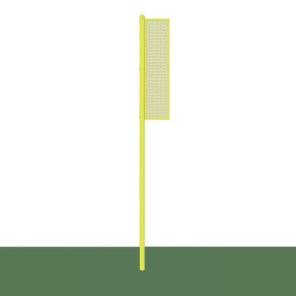 Jaypro Sports Foul Poles - Collegiate (15 ft.) - Baseball/Softball (Semi - Permanent) (Yellow) | BBSBFP - 15 BBSBFP-15 - Play and Sync