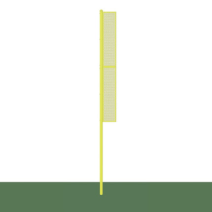 Jaypro Sports Foul Poles - Collegiate (20 ft.) - Baseball/Softball (Semi - Permanent) (Yellow) | BBCFP - 20 BBCFP-20 - Play and Sync