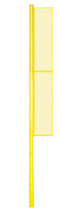 Jaypro Sports Foul Poles - Collegiate (20 ft.) - Baseball/Softball (Semi - Permanent) (Yellow) | BBCFP - 20 BBCFP-20 - Play and Sync