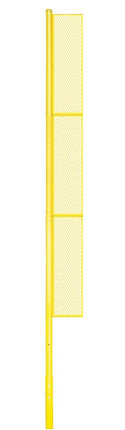 Jaypro Sports Foul Poles - Collegiate (30 ft.) - Baseball/Softball (Semi - Permanent) (Yellow) | BBCFP - 30 BBCFP-30 - Play and Sync