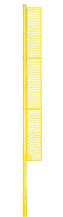 Jaypro Sports Foul Poles - Professional (30 ft.) - Baseball (Semi - Permanent) (Yellow) | BBFP - 30 BBFP-30 - Play and Sync