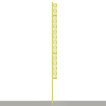 Jaypro Sports Foul Poles - Professional (40 ft.) - Baseball (Semi - Permanent) (Yellow) | BBFP - 40 BBFP-40 - Play and Sync