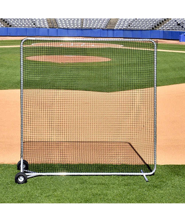 Jaypro Sports Fungo Screen (10 ft. x 10 ft.) - Big League Series | BLFS - 101 BLFS-101 - Play and Sync
