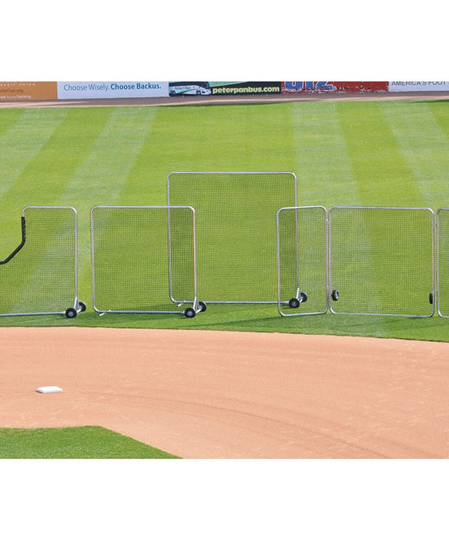 Jaypro Sports Fungo Screen (10 ft. x 10 ft.) - Big League Series | BLFS - 101 BLFS-101 - Play and Sync