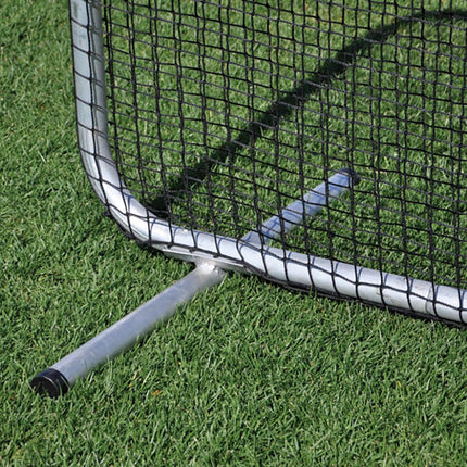 Jaypro Sports Fungo Screen (8 ft. x 8 ft.) - Big League Series | BLFS - 88 BLFS-88 - Play and Sync