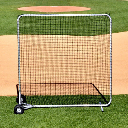 Jaypro Sports Fungo Screen (8 ft. x 8 ft.) - Big League Series | BLFS - 88 BLFS-88 - Play and Sync