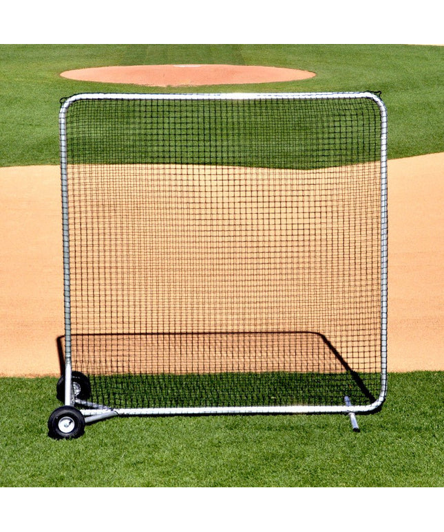 Jaypro Sports Fungo Screen (8 ft. x 8 ft.) - Big League Series | BLFS - 88 BLFS-88 - Play and Sync