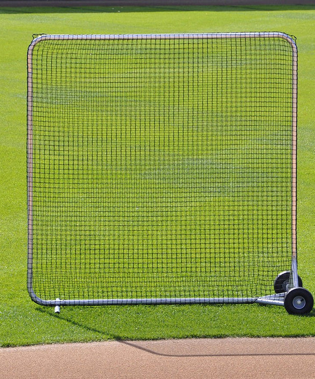 Jaypro Sports Fungo Screen (8 ft. x 8 ft.) - Big League Series | BLFS - 88 BLFS-88 - Play and Sync