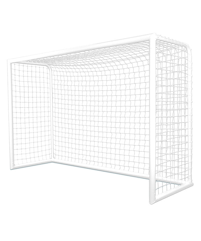 Jaypro Sports Futsal Goal - Deluxe, Official Size (6 ft. 7 in. H x 9 ft. 10 in. W x 3 ft.3 in. D - 4 in. Sq. Net) (2m x 3m) | FSG - 1 FSG-1 - Play and Sync