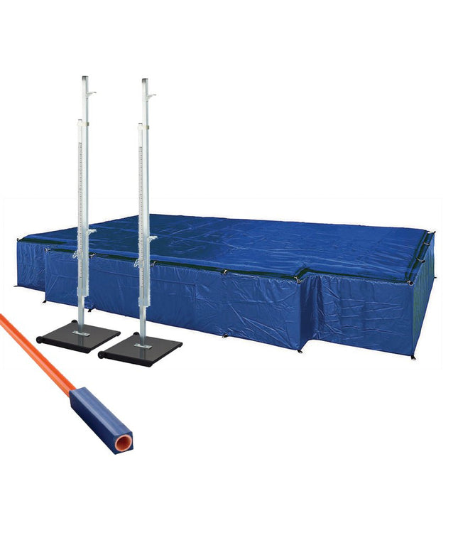Jaypro Sports High Jump Landing Package - Front Cut - Out Design (High School) | TFHJPKG2 TFHJPKG2 - Play and Sync