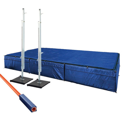 Jaypro Sports High Jump Landing Package - Straight Front Design (High School) | TFHJPKG1 TFHJPKG1 - Play and Sync