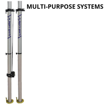Jaypro Sports Multi - Sport Uprights (3 - 1/2 in. Floor Sleeve) | PVB - 13U PVB-13U - Play and Sync