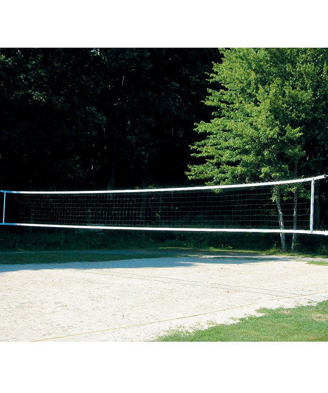 Jaypro Sports Outdoor Competition Volleyball Uprights - (3 - 1/2 in.) (Round Pole) | OCV - 900 OCV-900 - Play and Sync