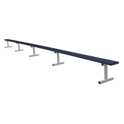 Jaypro Sports Player Bench - 27 ft. - Portable (Powder Coated) | PB - 95PC PB-95PC - Play and Sync