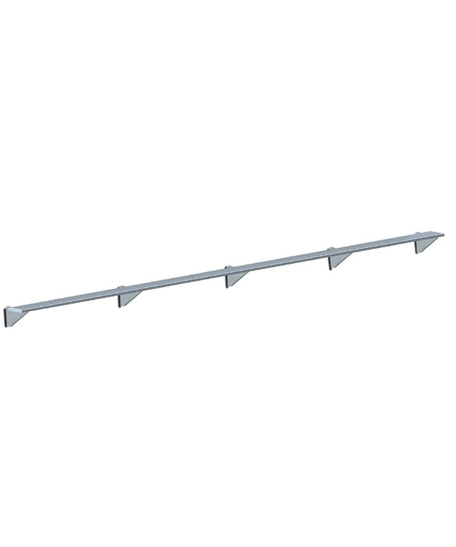 Jaypro Sports Player Bench - Wall - Mounted - 27 ft. | PBW - 95 PBW-95 - Play and Sync