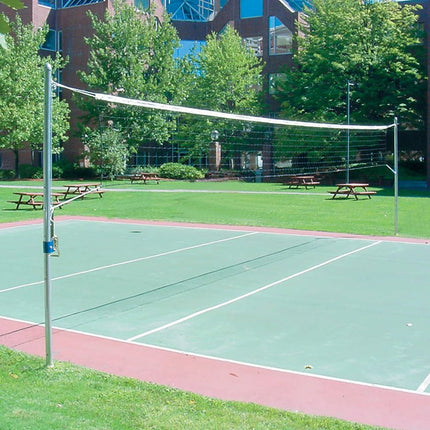 Jaypro Sports Recreational Outdoor Volleyball Uprights (2 - 3/8 in. Galvanized Steel Pole) | OS - 350 OS-350 - Play and Sync