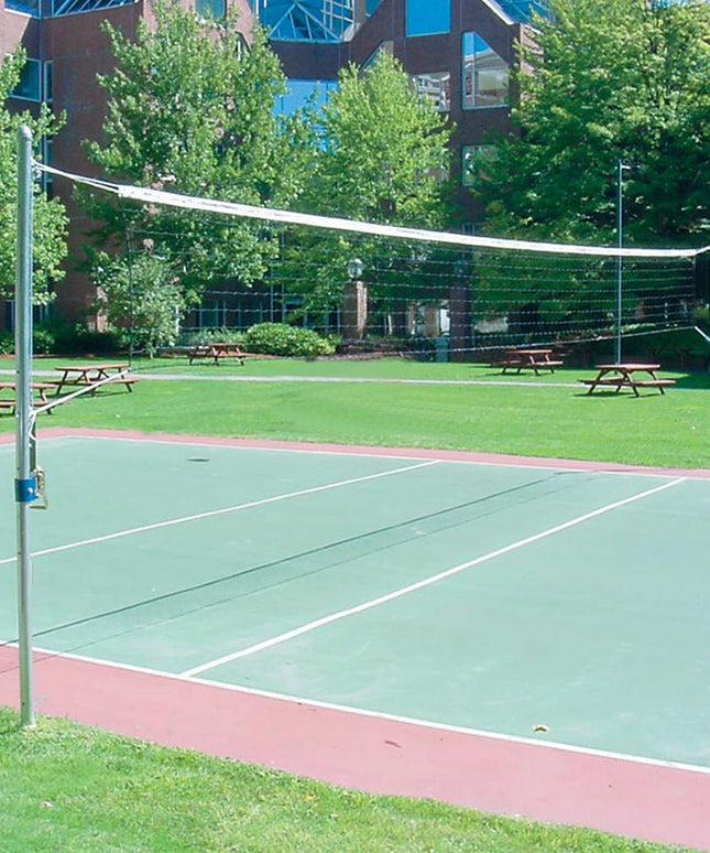 Jaypro Sports Recreational Outdoor Volleyball Uprights (2 - 3/8 in. Galvanized Steel Pole) | OS - 350 OS-350 - Play and Sync
