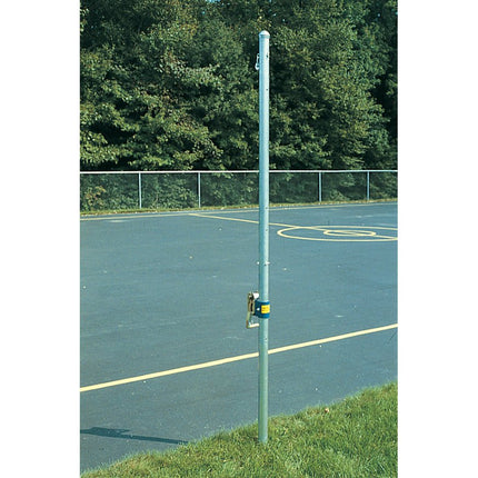 Jaypro Sports Recreational Outdoor Volleyball Uprights (2 - 3/8 in. Galvanized Steel Pole) | OS - 350 OS-350 - Play and Sync