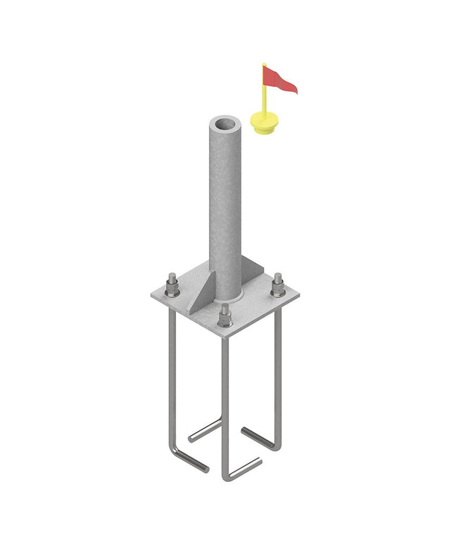Jaypro Sports Sand Ground Inserts (Beach Volleyball System) | OBV - 100AK OBV-100AK - Play and Sync