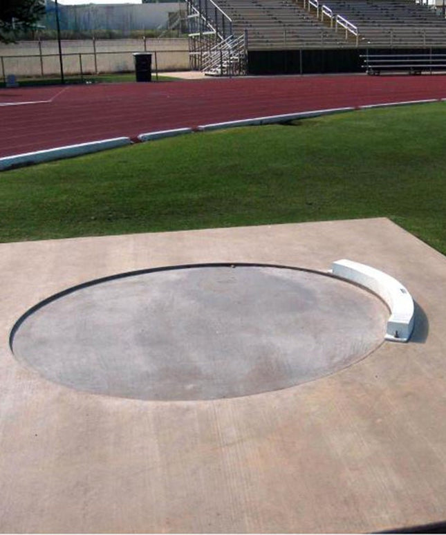 Jaypro Sports Shot Cage - Shot Circle Frame - Aluminum - Official (7 ft. Diameter) | TFSP378S TFSP378S - Play and Sync