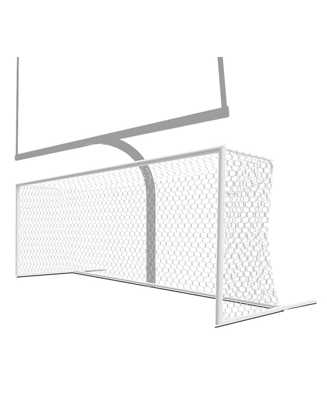 Jaypro Sports Soccer Goals - Nova Premier Adjustable Goal (8 ft.H x 24 ft.W x 4 ft.B x 10 ft.D) - NCAA, NFHS, FIFA, and ASTM Compliant (White) | SGP - 600AX SGP-600AX - Play and Sync