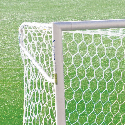 Jaypro Sports Soccer Goals - Nova Premier Adjustable Goal Package (8 ft.H x 24 ft.W x 4 ft.B x 10 ft.D) - NCAA, NFHS, FIFA, and ASTM Compliant (White) | SGP - 600AXPKG SGP-600AXPKG - Play and Sync