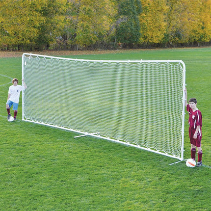 Jaypro Sports Soccer Training Rebounder with Bag (8 ft.H x 24 ft.W) | STGRB824 STGRB824 - Play and Sync
