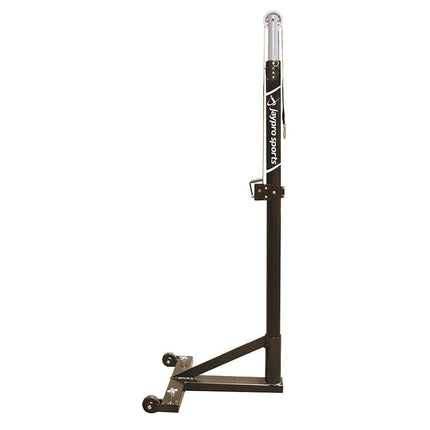 Jaypro Sports T - Base - Competition Volleyball Net System (FeatherLite (Pin - Stop Height Adjust) Upright) - NFHS, NCAA, USVBA Compliant | PVB - 2500 PVB-2500 - Play and Sync