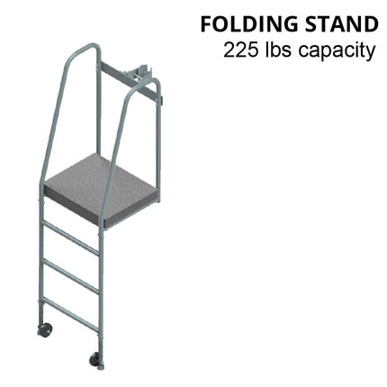 Jaypro Sports Volleyball Referee Stand - Adjustable - 225 Lb. Capacity | VRS - 3000 VRS-3000 - Play and Sync