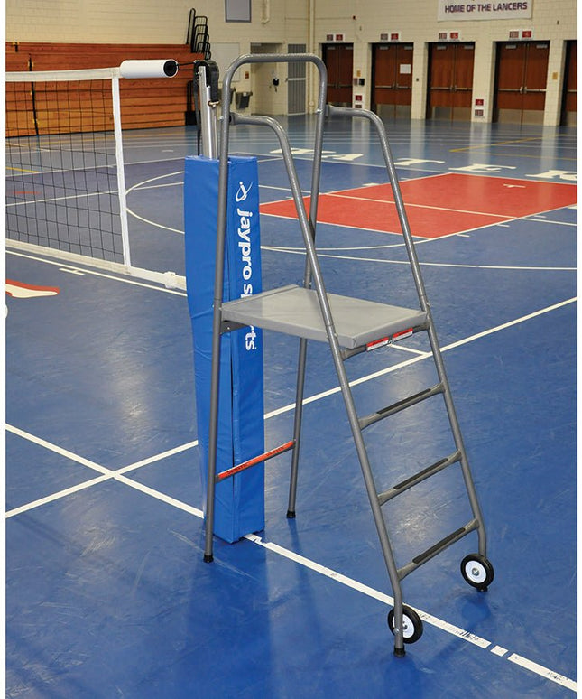 Jaypro Sports Volleyball Referee Stand - Folding - 250 Lb. Capacity | VRS - 6000 VRS-6000 - Play and Sync