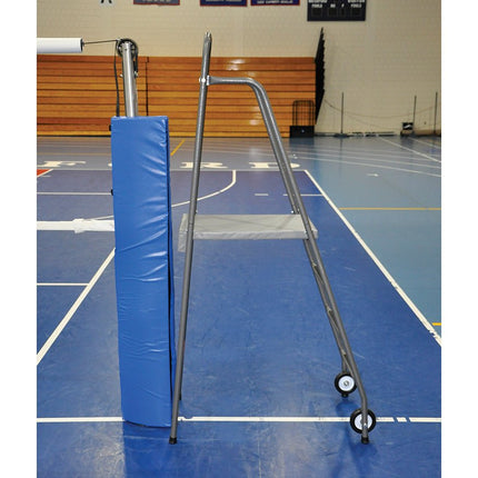 Jaypro Sports Volleyball Referee Stand - Folding - 250 Lb. Capacity | VRS - 6000 VRS-6000 - Play and Sync