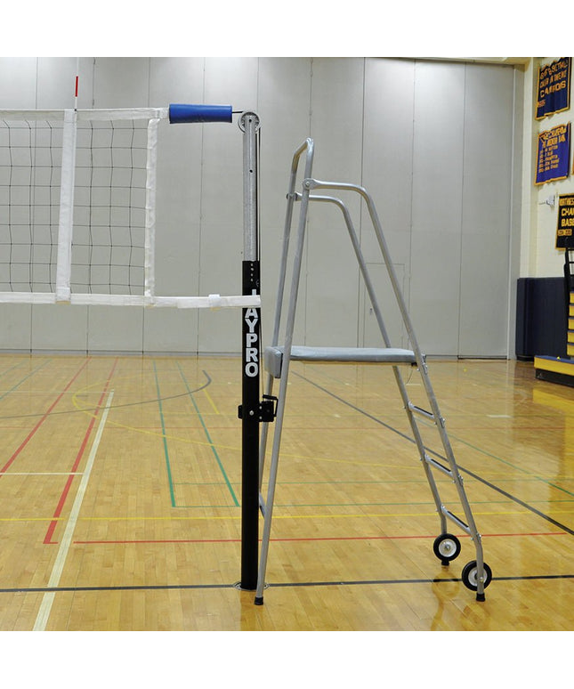 Jaypro Sports Volleyball Referee Stand - Folding - 250 Lb. Capacity | VRS - 6000 VRS-6000 - Play and Sync