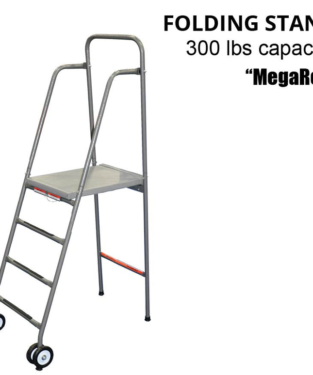 Jaypro Sports Volleyball Referee Stand - "Mega Ref" - 300 Lb. Capacity | VRS - 8000 VRS-8000 - Play and Sync