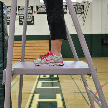 Jaypro Sports Volleyball Referee Stand - "Mega Ref" - 300 Lb. Capacity | VRS - 8000 VRS-8000 - Play and Sync