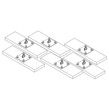 Jaypro Sports Wall Mounting Kit for Gymnasium Installations | BBC - WLKT BBC-WLKT - Play and Sync