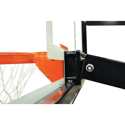 Jaypro Titan Basketball System Adjustable Series 6 in.x 6 in. Pole with 4 ft. Offset 72 in. Backboard CV664A CV664A - Play and Sync