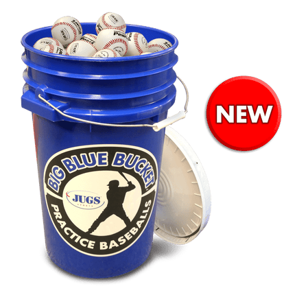 JUGS Sports Big Blue Bucket—Youth League Pearls  - Play and Sync